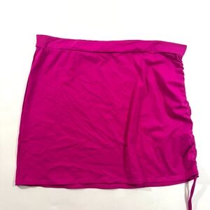 TA3 Short Skirt Cover Up Skirty Hot Pink Cinchable